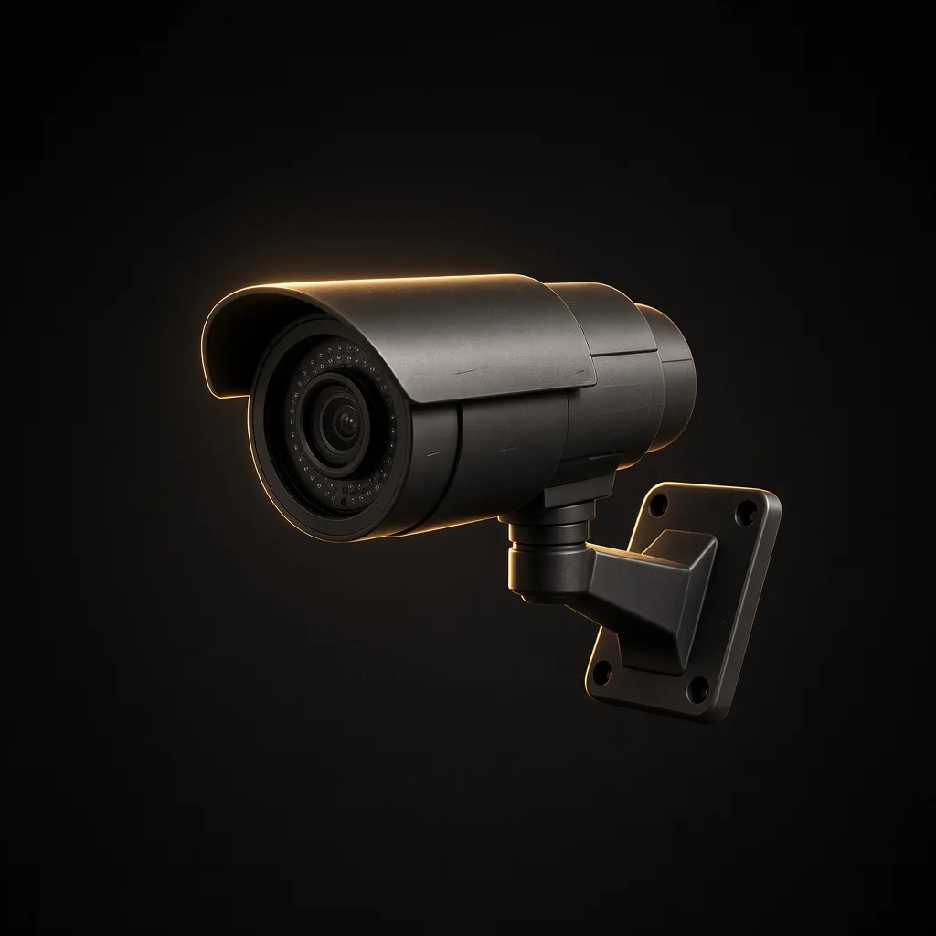 Bosch-IP-Bullet vor dunklem Hintergrund
